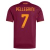 Nogometni Dres AS Roma Pellegrini 7 Domaći 2025-26 Nogometni Dres AS Roma Pellegrini 7 Domaći 2025-26